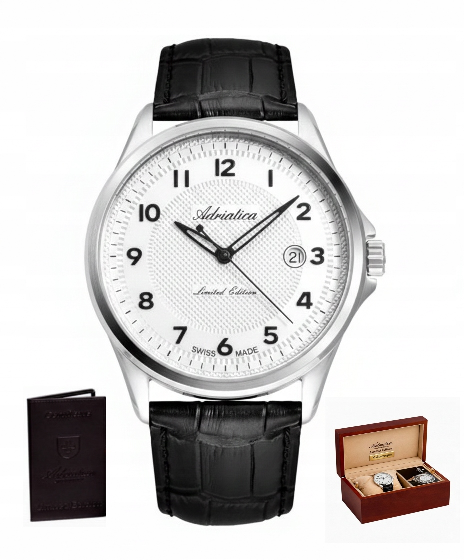 Pánské Hodinky Adriatica A1967 Limitovaná Edice Číslo 241/350 Certifikát