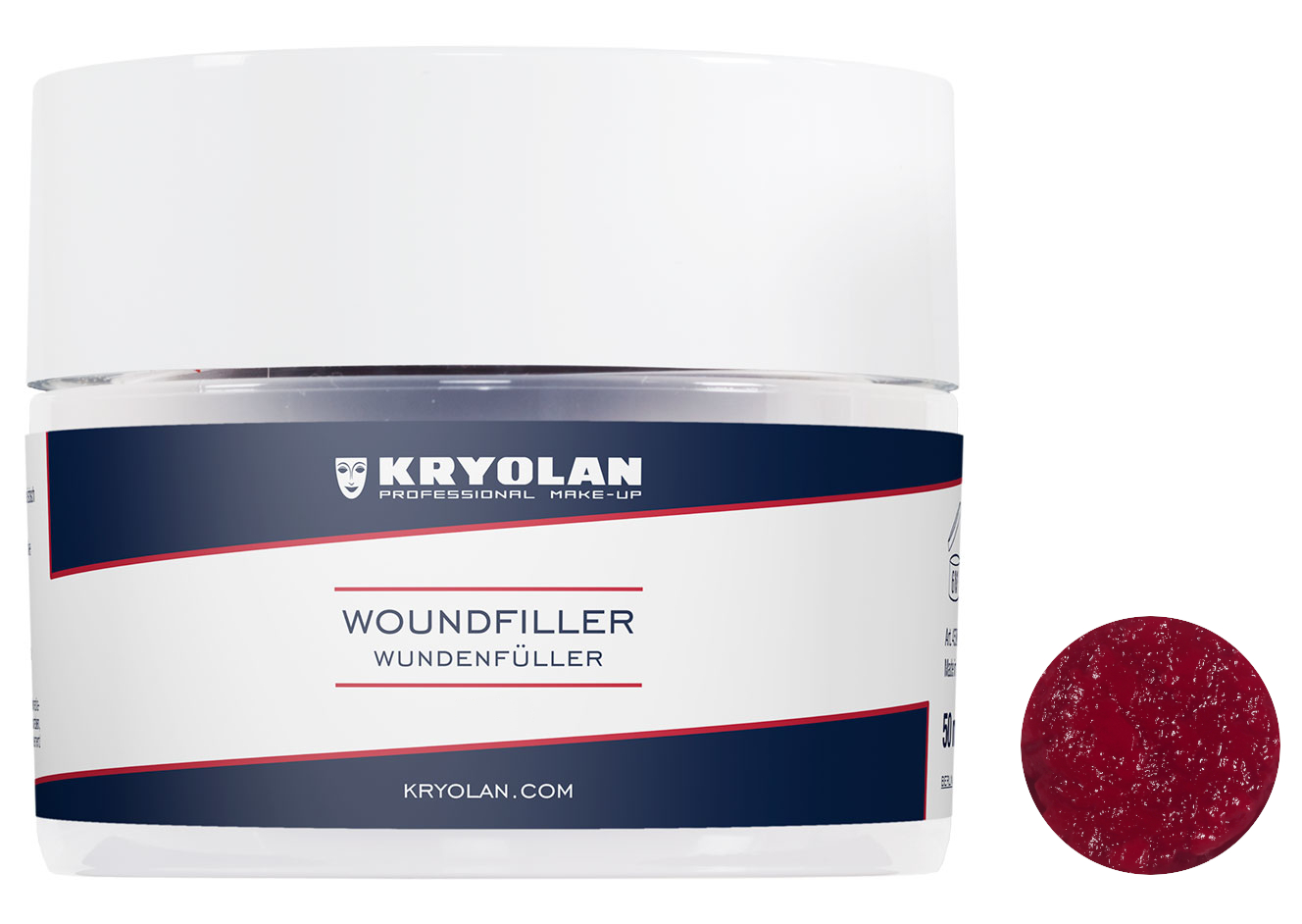 Kryolan Woundfiller Water Blood Art. 4500 Light