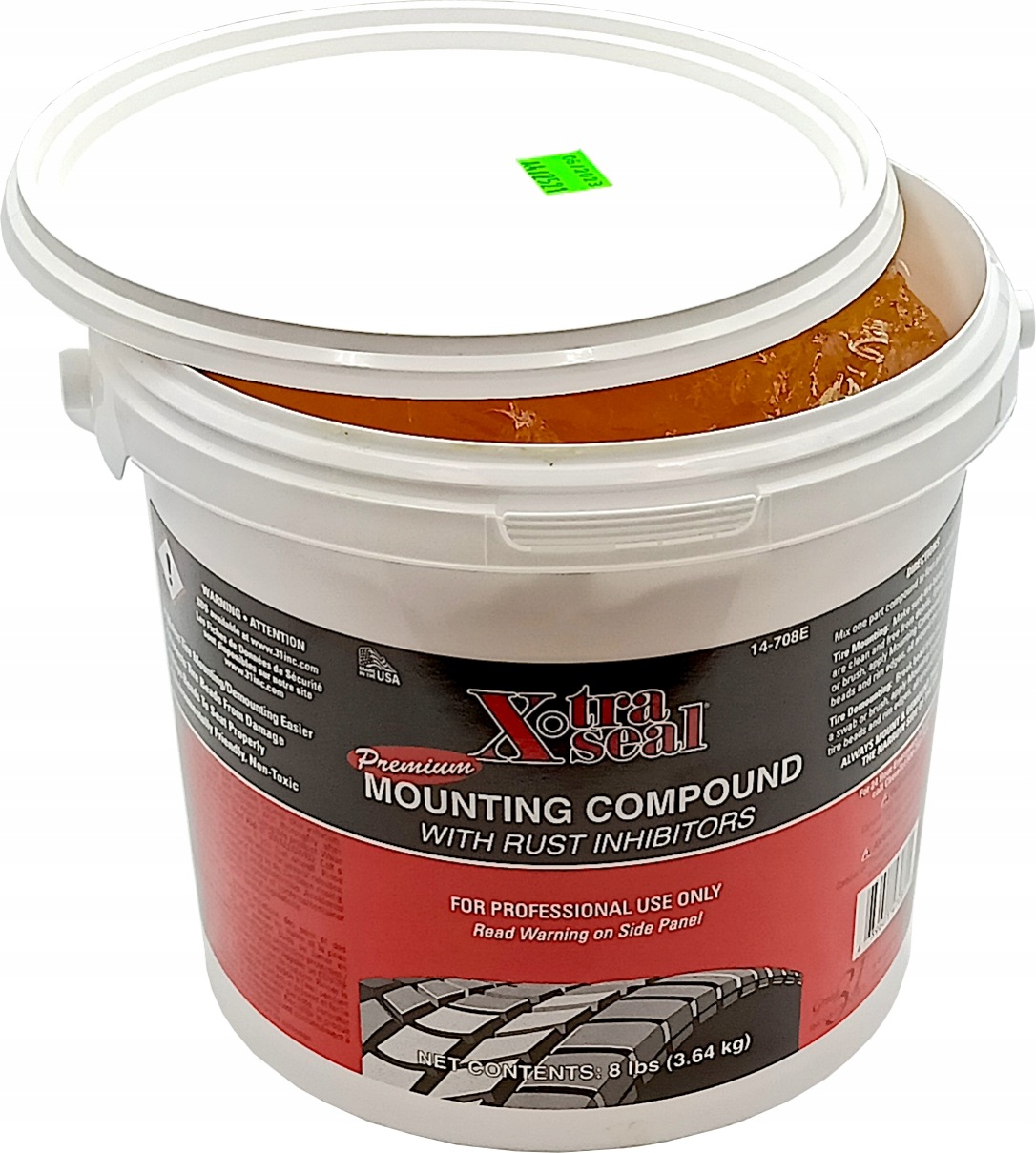 Pasta montażowa do opon wulkanizacja X-tra Seal żelowa Premium Usa 3,64 kg