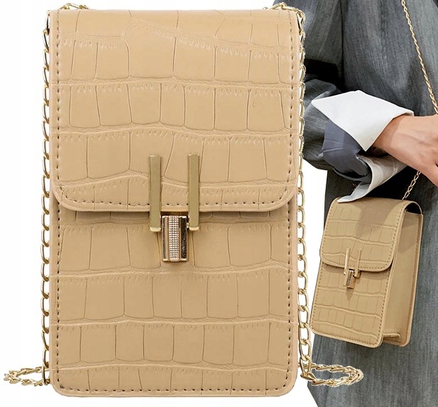 Torebka łańcuch Kopertówka Listonoszka na telefon Marka Edibazzar