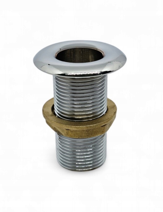 PRZEJŚCIE BURTOWE CHROMOWANE 1 1/2'' GWINTOWANE