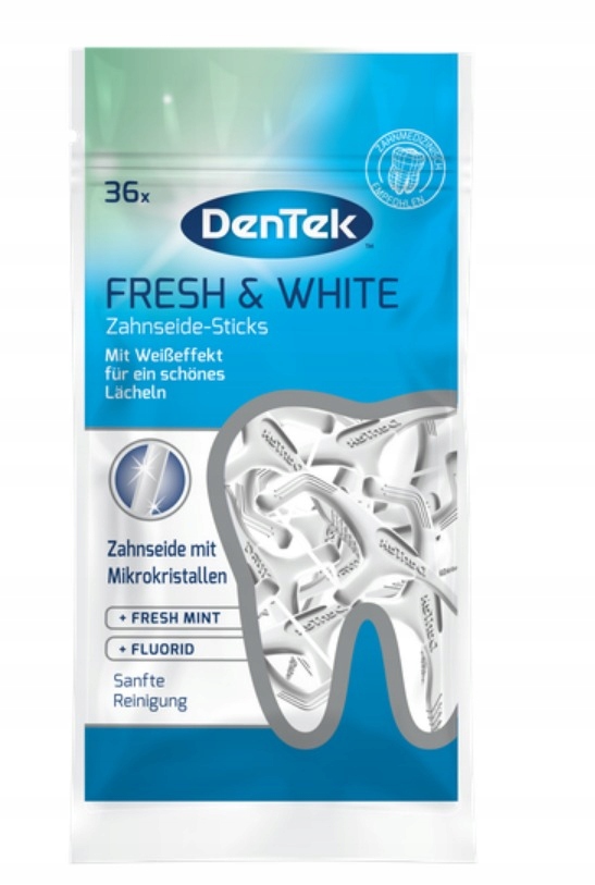 

DenTek Nicio-wykałaczki 36szt Fresh White