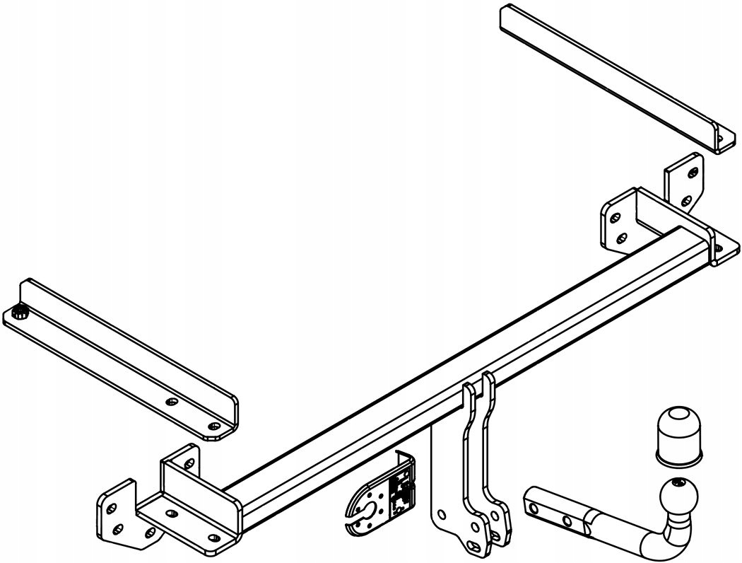 Hak holowniczy+WIĄZKA7pin CHEVROLET TRAX I crossover 2WD 4WD AWD 4x4 EAN (GTIN) 5905654643762