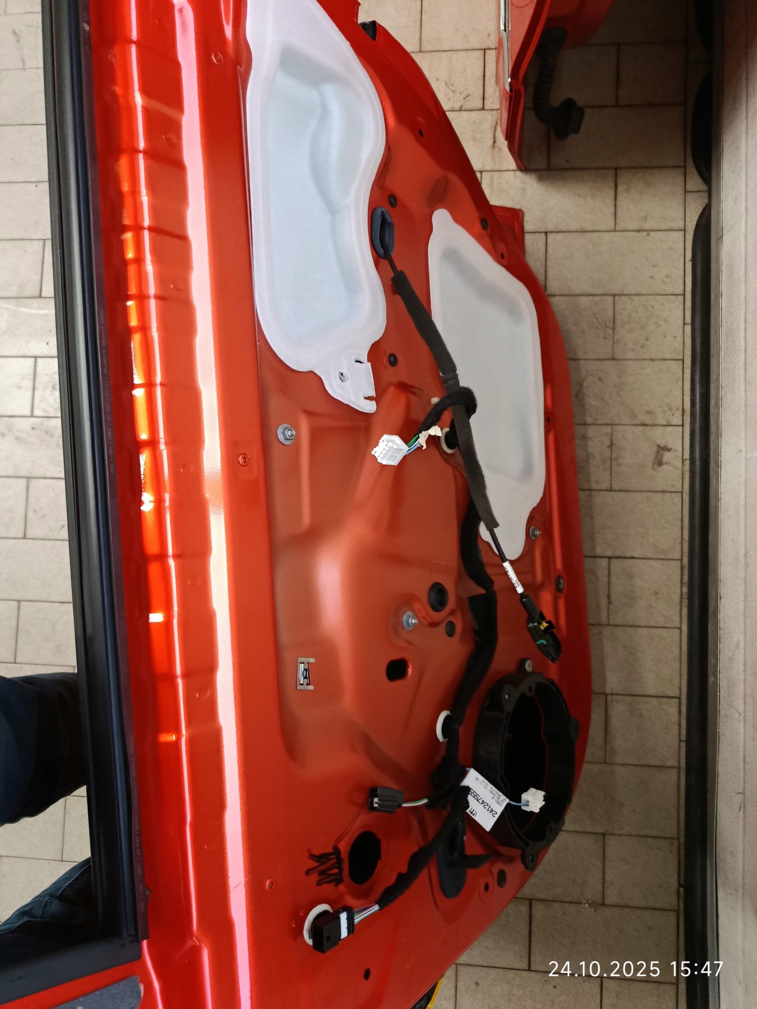 door front rear part right left RENAULT TWINGO III TEEQB W colour