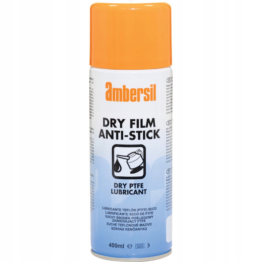 

Ambersil Dry Film AntiStick teflon w sprayu Ptfe