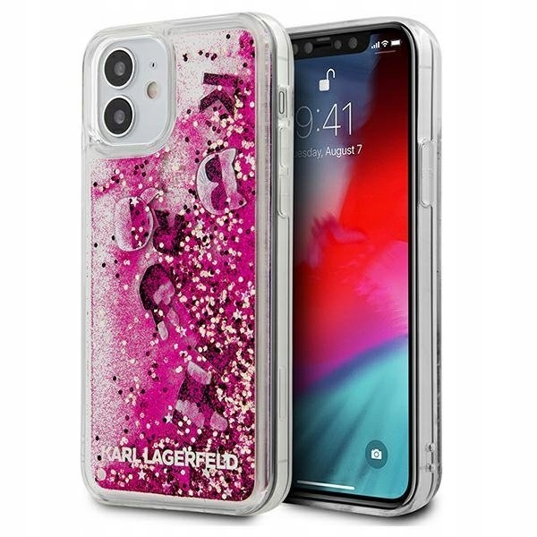 

Etui Karl Lagerfeld iPhone 12 mini 5,4 różowy/pink