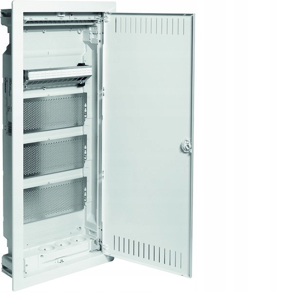 Rozvaděč Volta VDI pod omítku 4R, montážní deska, zásuvka x3 230 V