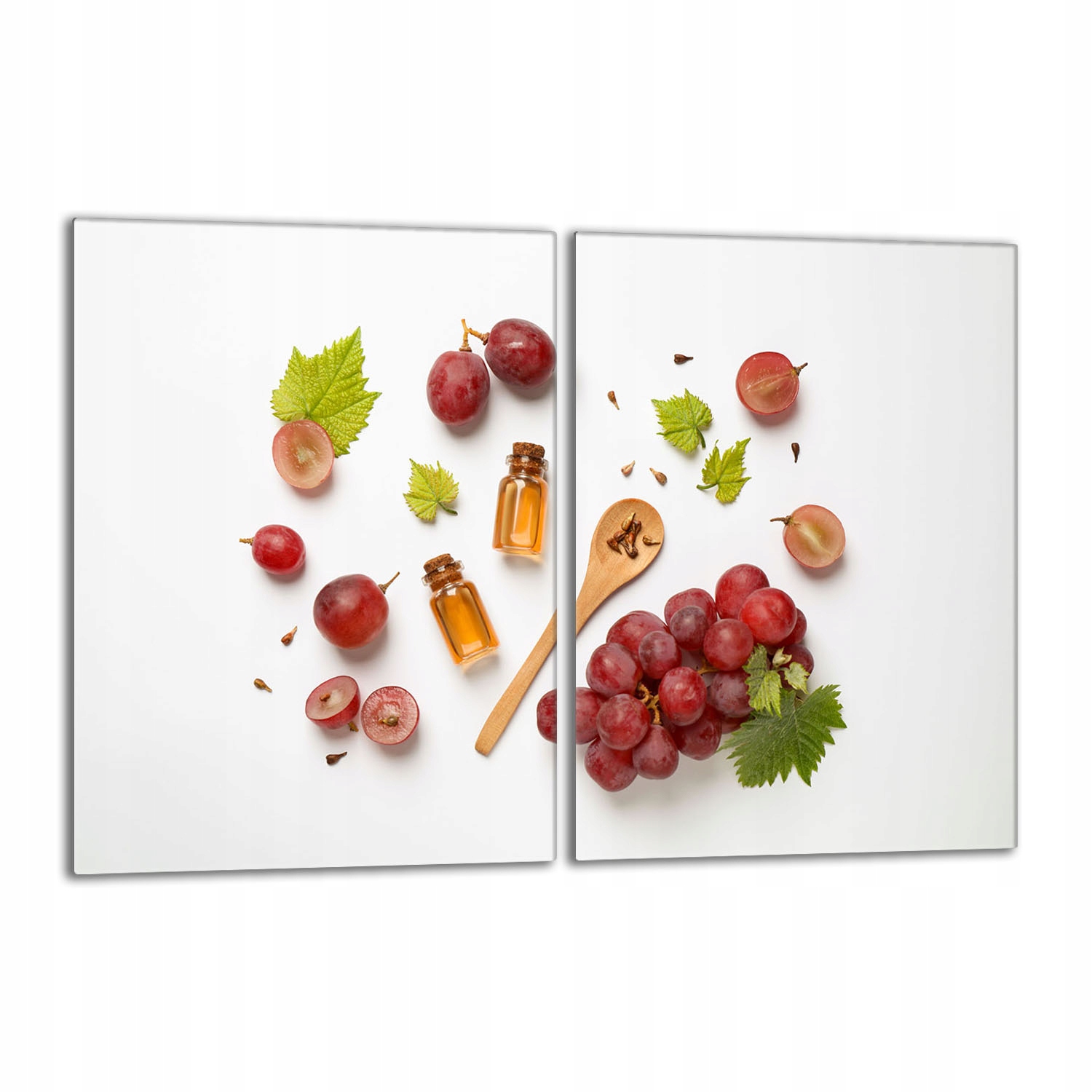 Skleněná ochranná deska na sporák 2x40x52 Ovoce Do Kuchyně