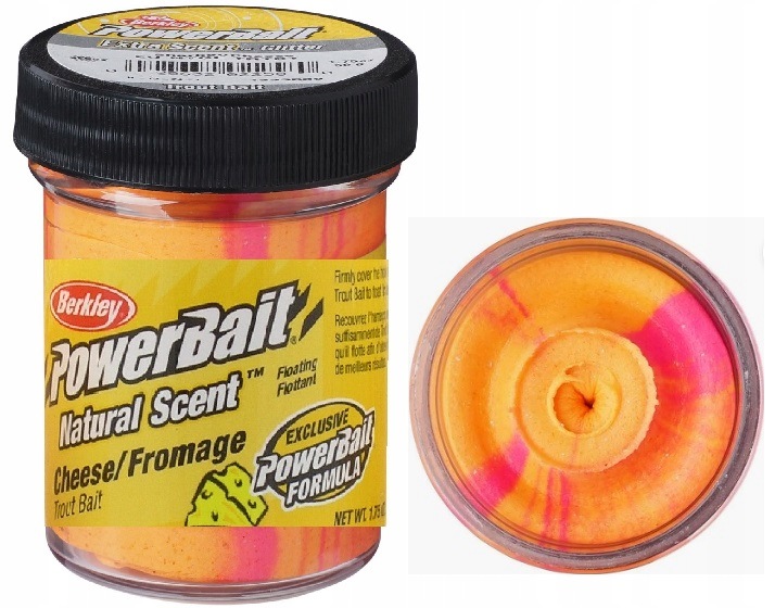 Berkley Power Bait Natural Ciasto Z Brokatem Pływajace Ser 1633589