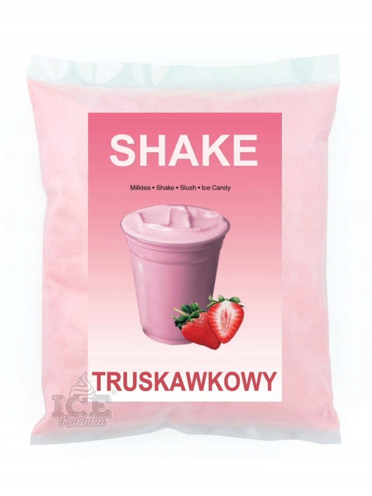 Shake TRUSKAWKOWY w proszku 1kg pełne mleko