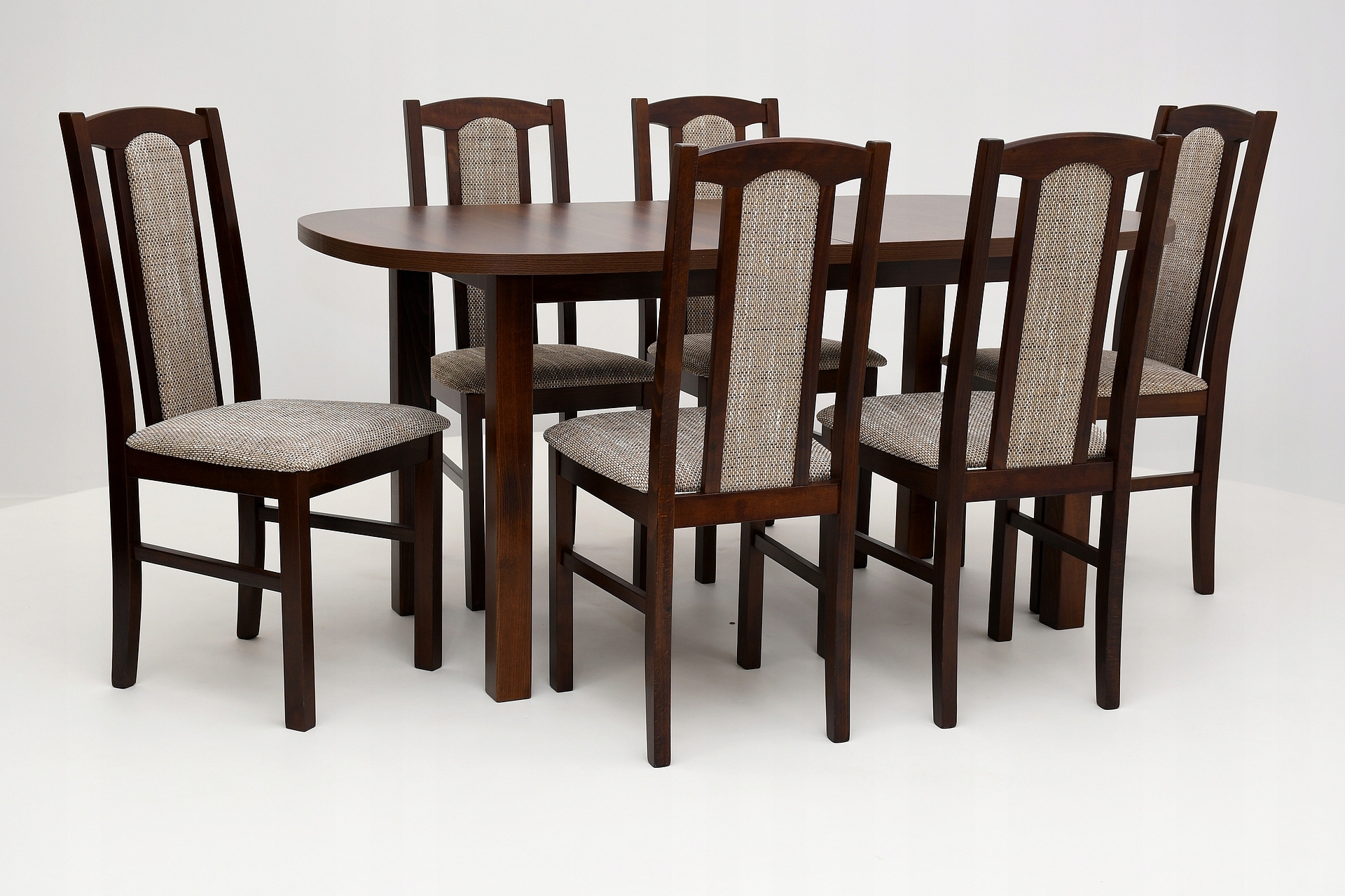 KLASYCZNY STÓŁ W ZESTAWIE 6 KRZESŁAMI Marka Sandow