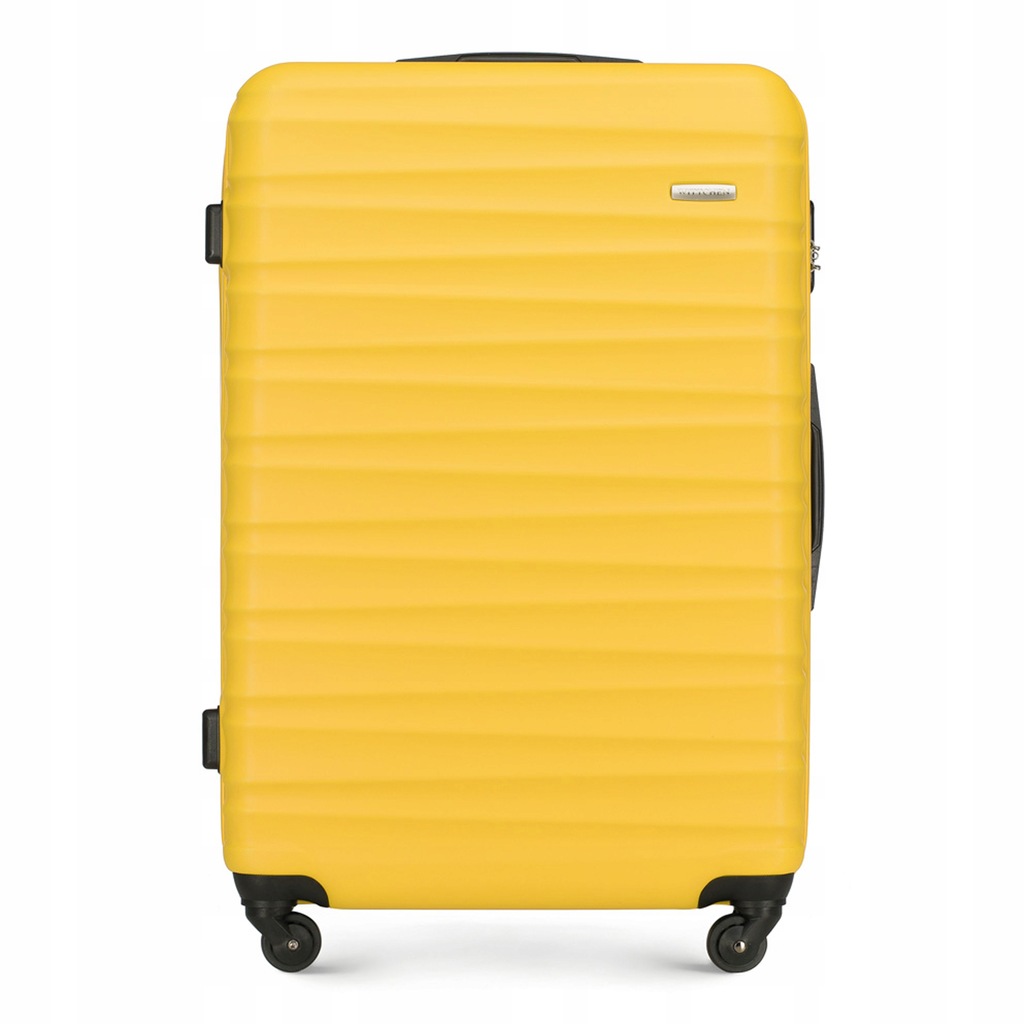 Walizka duża Wittchen Groove Line 56-3A-313-50 żółta