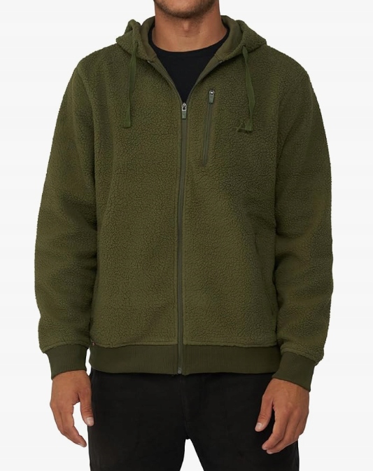 Danish Endurance Kurtka Polarowa bluza Outdoorowa Trekkingowa Zielona L