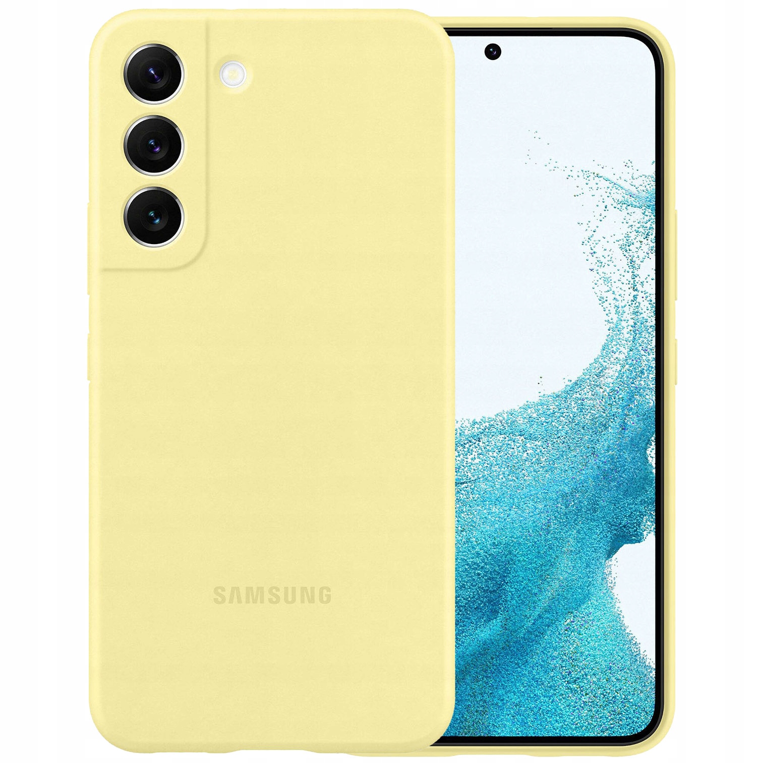 

Etui silikonowe do Galaxy S22 Plus, Samsung cover