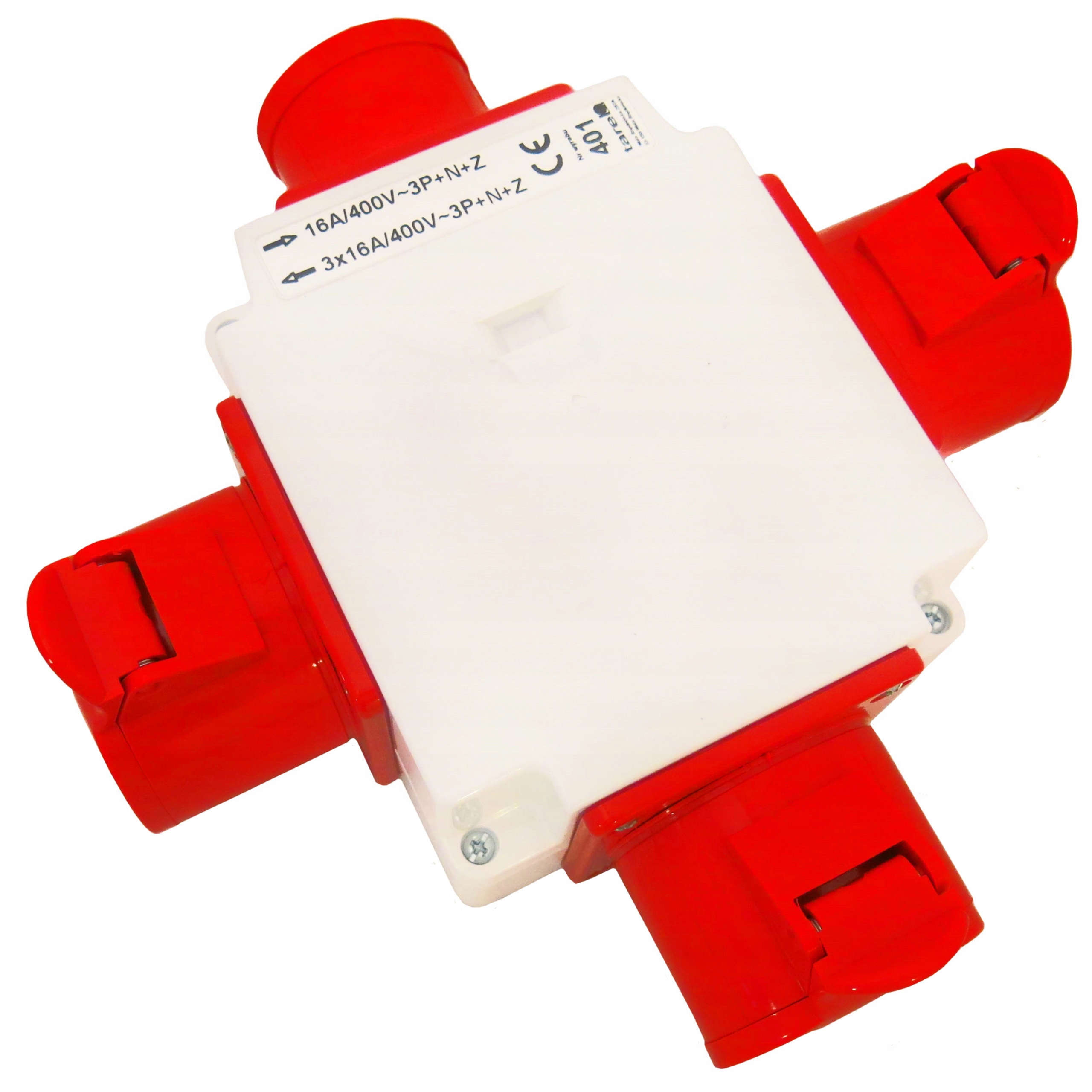 16A 400V 1xZástrčka 3xZásuvka IP44 Tarel