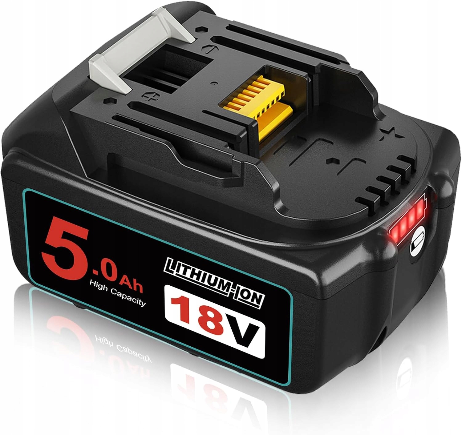 Náhradní akumulátor pro Makita 18V 1850B, baterie akumulátor 5000 mAh