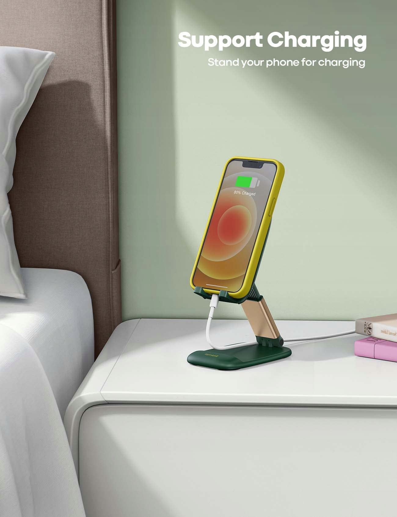LAMICALL Regulowany Stojak Na Telefon iPhone Samsung — miniatura 3