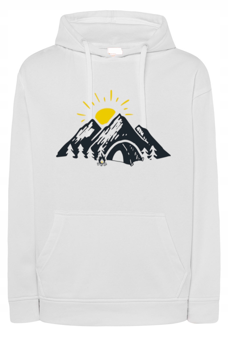 Pánská mikina s potiskem Hory Slunce vel. L