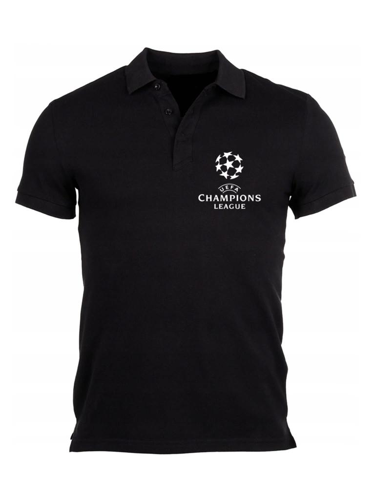 

Polówka Ucl Koszulka Polo Męska Czarny L