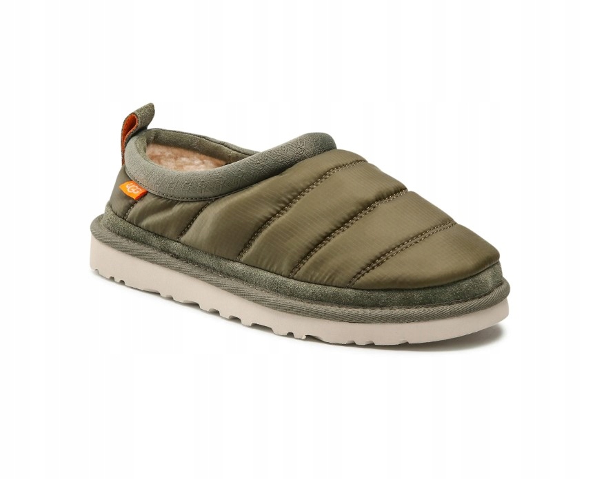 UGG TASMAN KAPCIE ZE SKÓRĄ WSUWANE KHAKI 43 1SDC