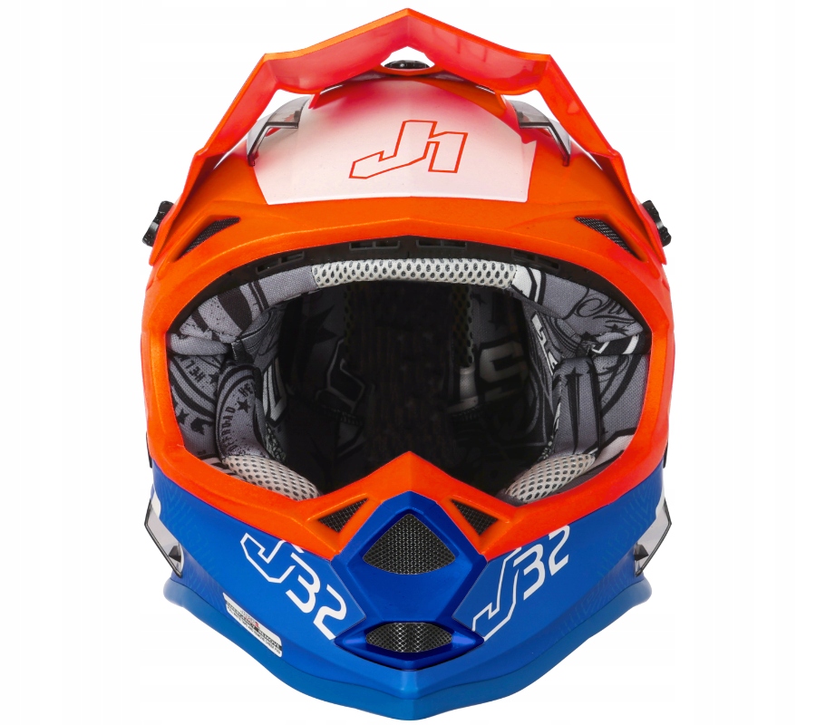 KASK JUST1 J32 KIDS VERTIGO BLUE FLUO ORANGE YS EAN (GTIN) 8055727451224