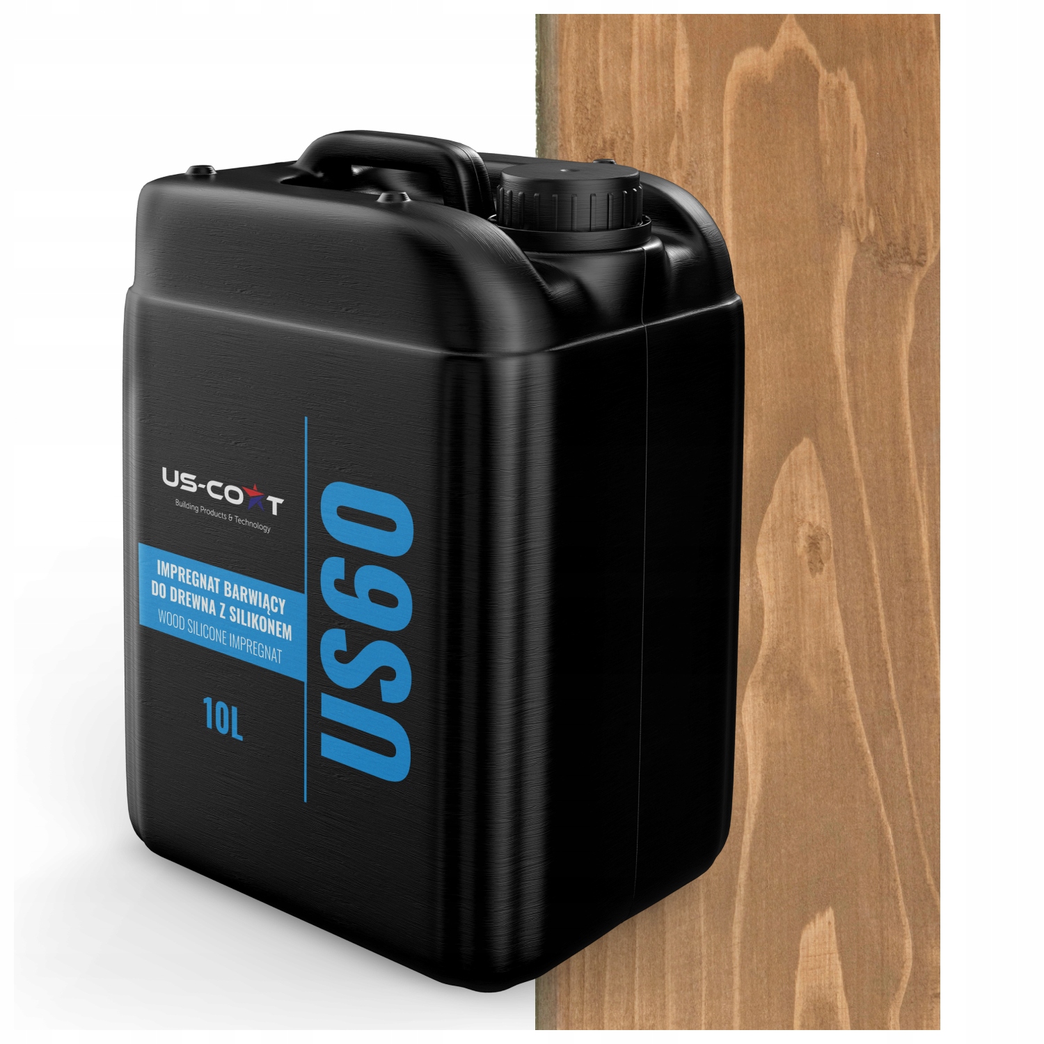 Barvící Impregnat Na Dřevo Se Silikonem 2v1 Altán Barva Irchová Béžová 10L