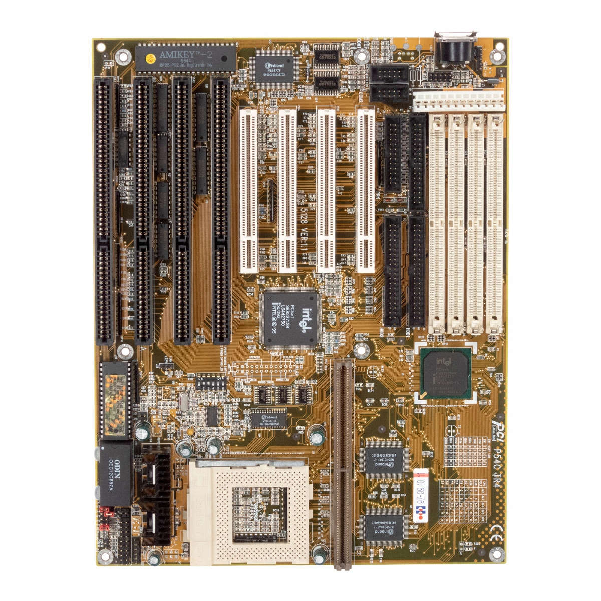 Msi MS-5128 VER:1.1 P54C TR4 Socket 7 Cache Slot Pci Isa Baby At