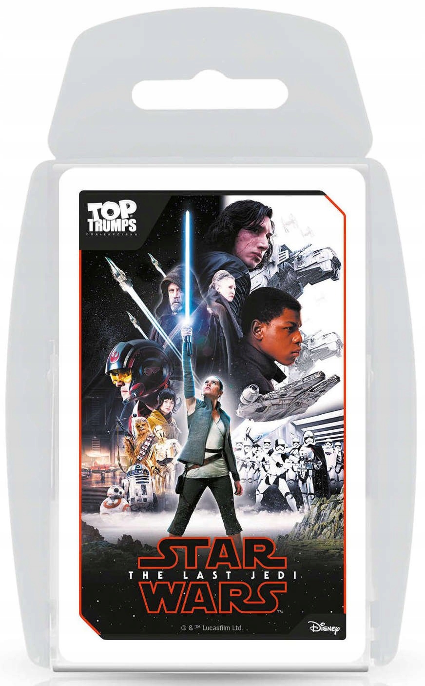 TOP TRUMPS STAR WARS OSTATNI JEDI LAST GRA KARTY EAN (GTIN) 5036905032988