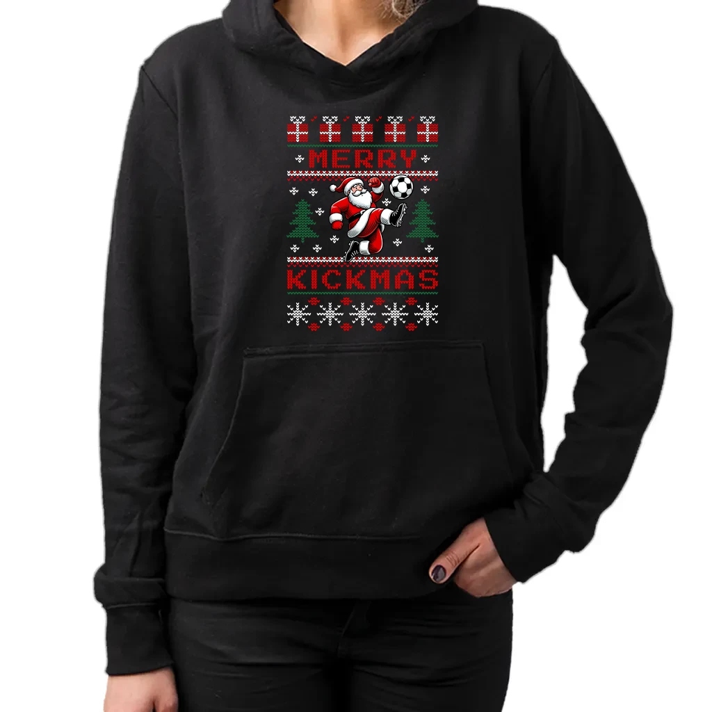 Merry Kickmas mikina s s potiskem a dárek pro ni Xs