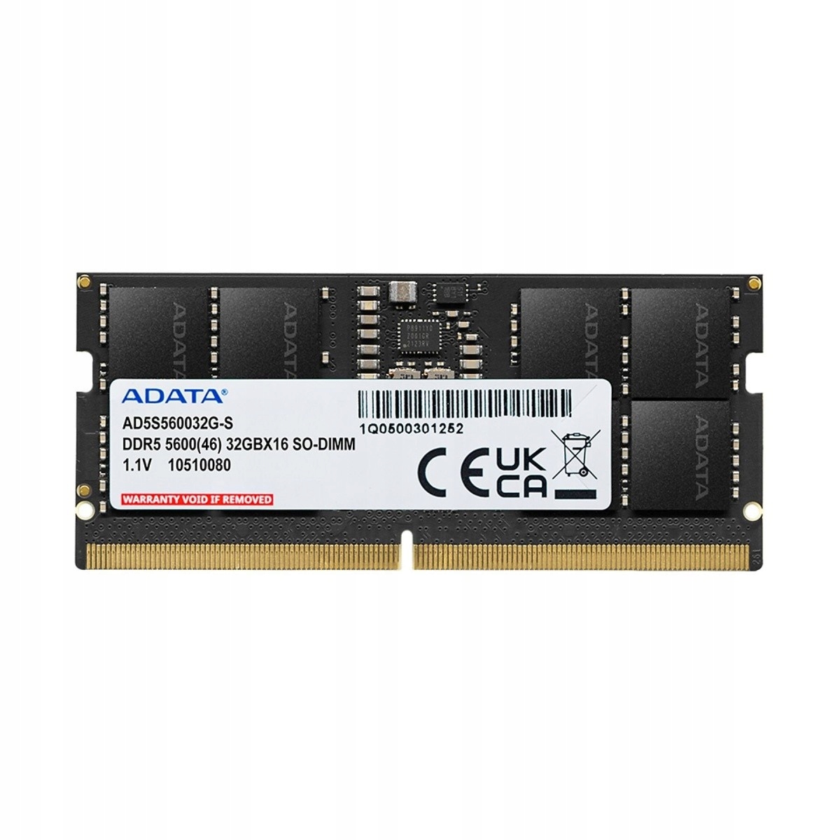 Adata Paměť pro notebook Premier DDR5 5600 Sodimm 16GB Single Tray