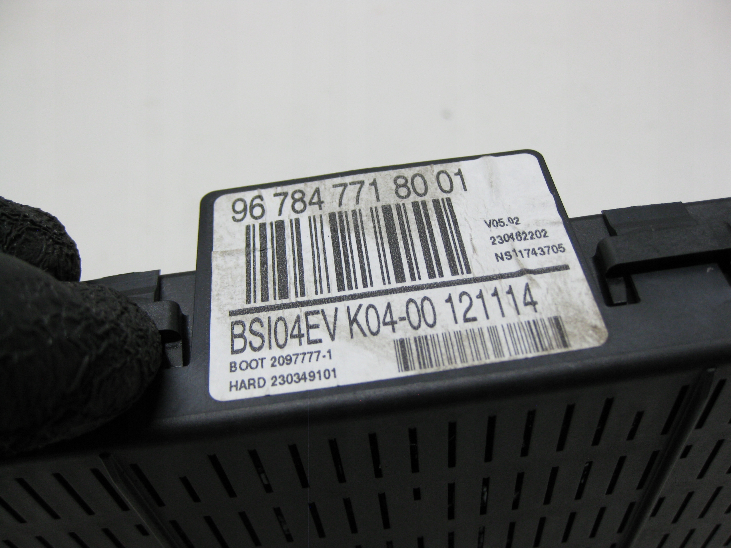 CITROEN C5 III 14R module control unit BSI 967847718001