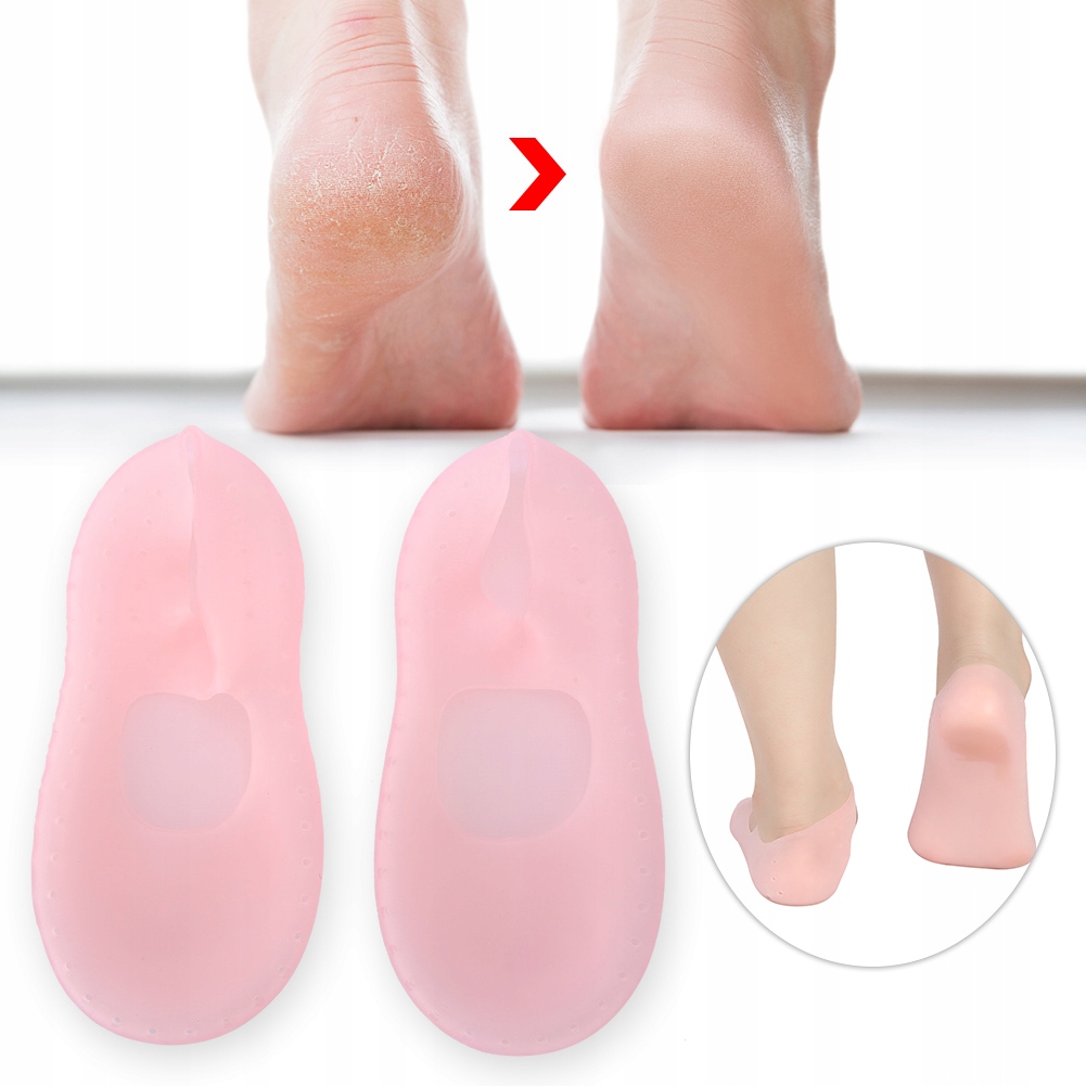 1 PARA SKARPETKI SILIKONOWE DO OCHRONA STÓP Marka bez marki