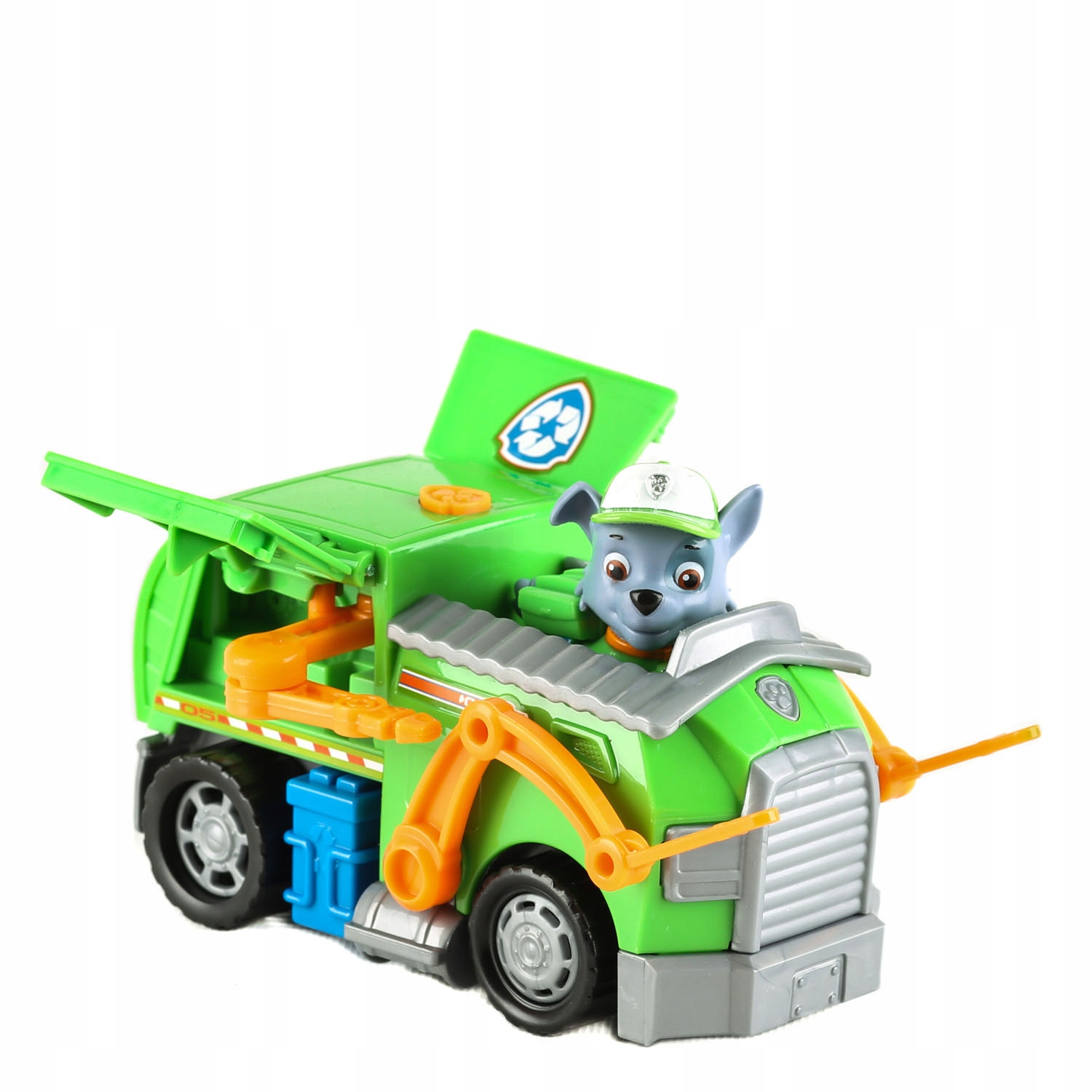 PSI PATROL TRANSFORMUJĄCA ŚMIECIARKA + FIGURKA ROCKY EDYCJA LIMITOWANA Marka Spin Master