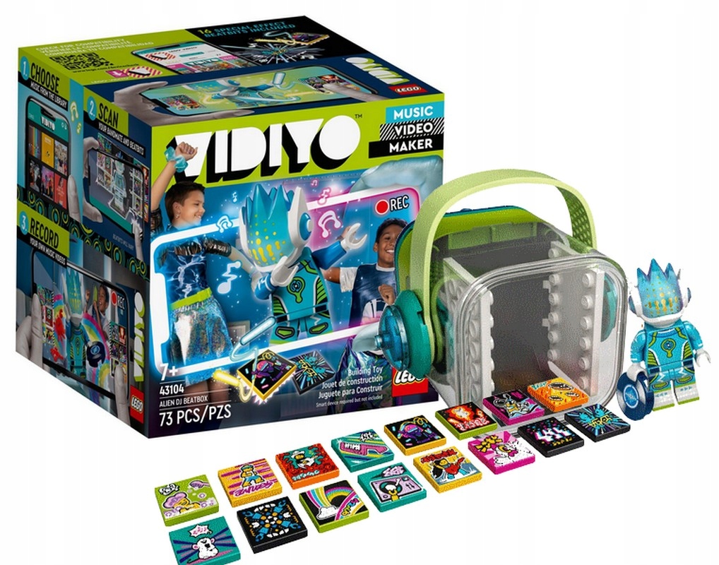 

Lego Vidiyo 43104 Alien Dj Beatbox dj kosmita