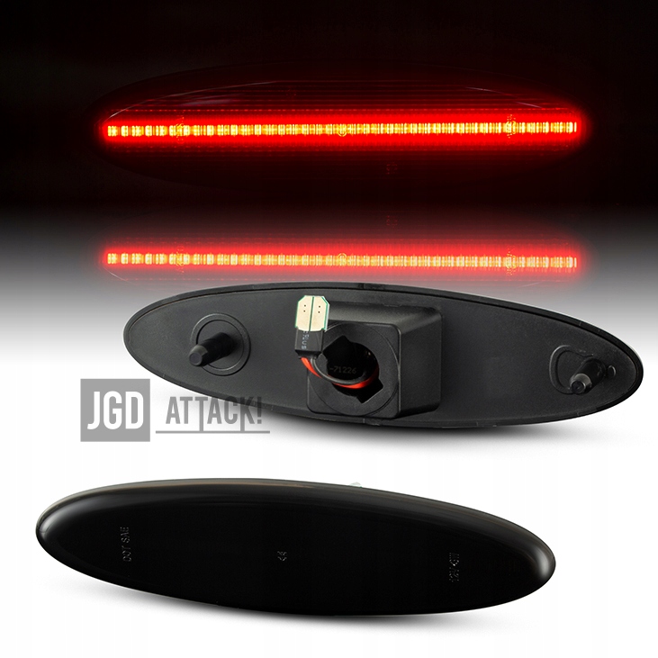 JGD-CORVC5-RSM - Світлодіодні задні габаритні вогні CORVETTE 1997-2004 C5