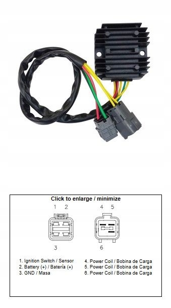 Dze Regulátor Napätia Kawasaki Kvf 300 Brute Force '12-'18