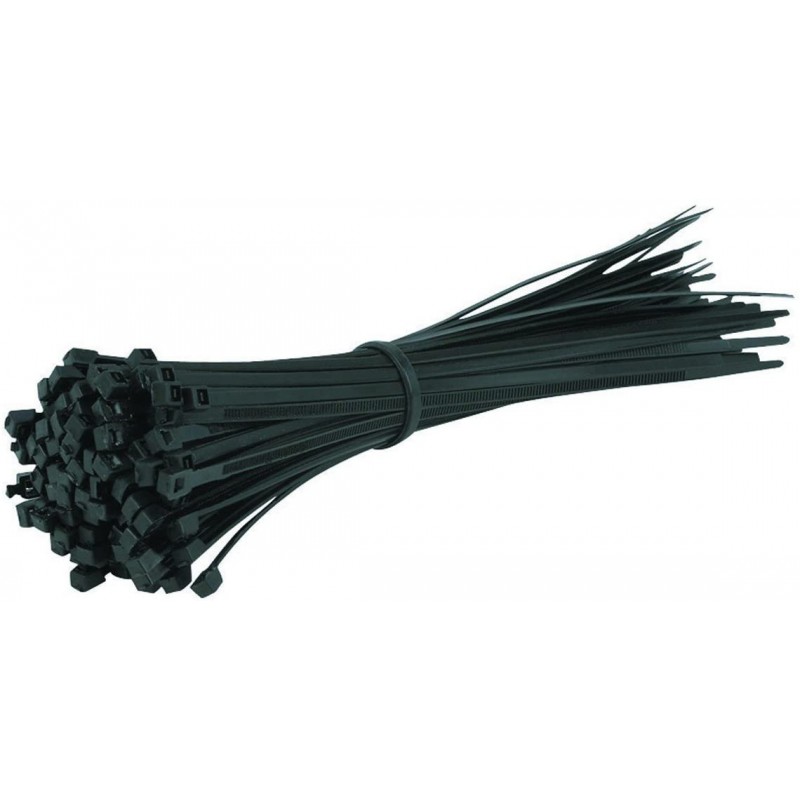 OPASKI ZACISKOWE, TRYTKI CZARNE 100SZT. 100X2,5 Kod producenta 5902479410005