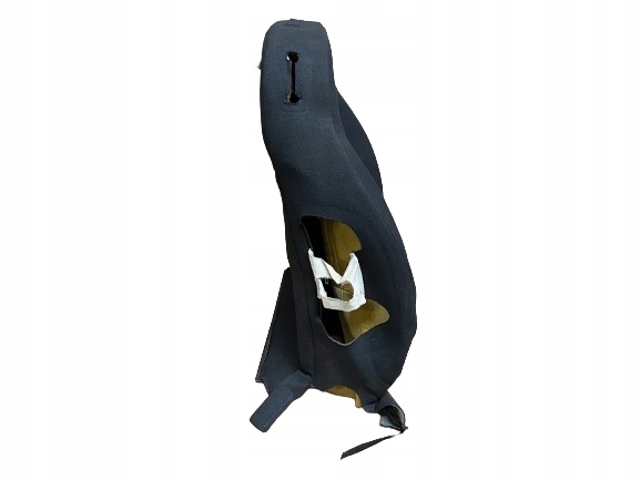 OPEL CORSA D OPARCIE SITZ vorne des rechten schwarzer mitte CIEMNY B09