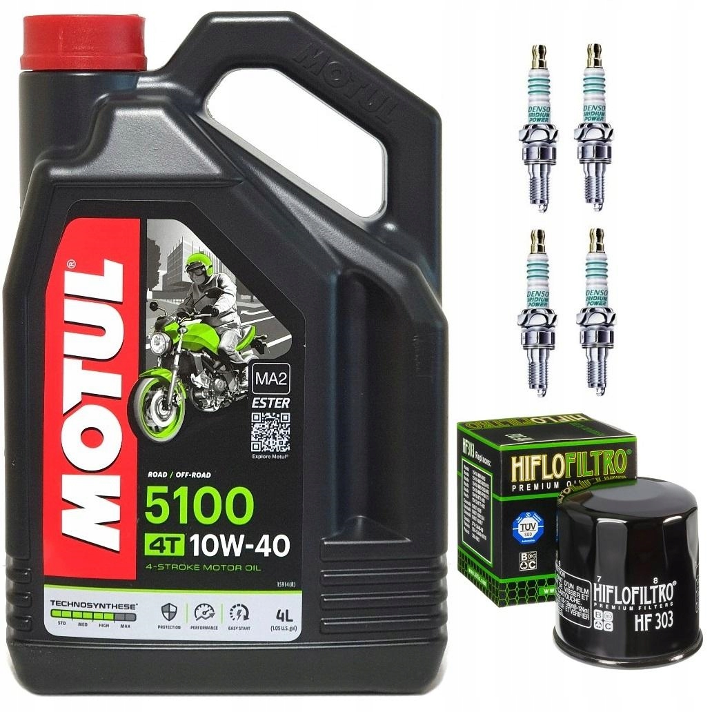 HONDA CBR 1100 XX 96- BLACK-BIRD olej filtr świece