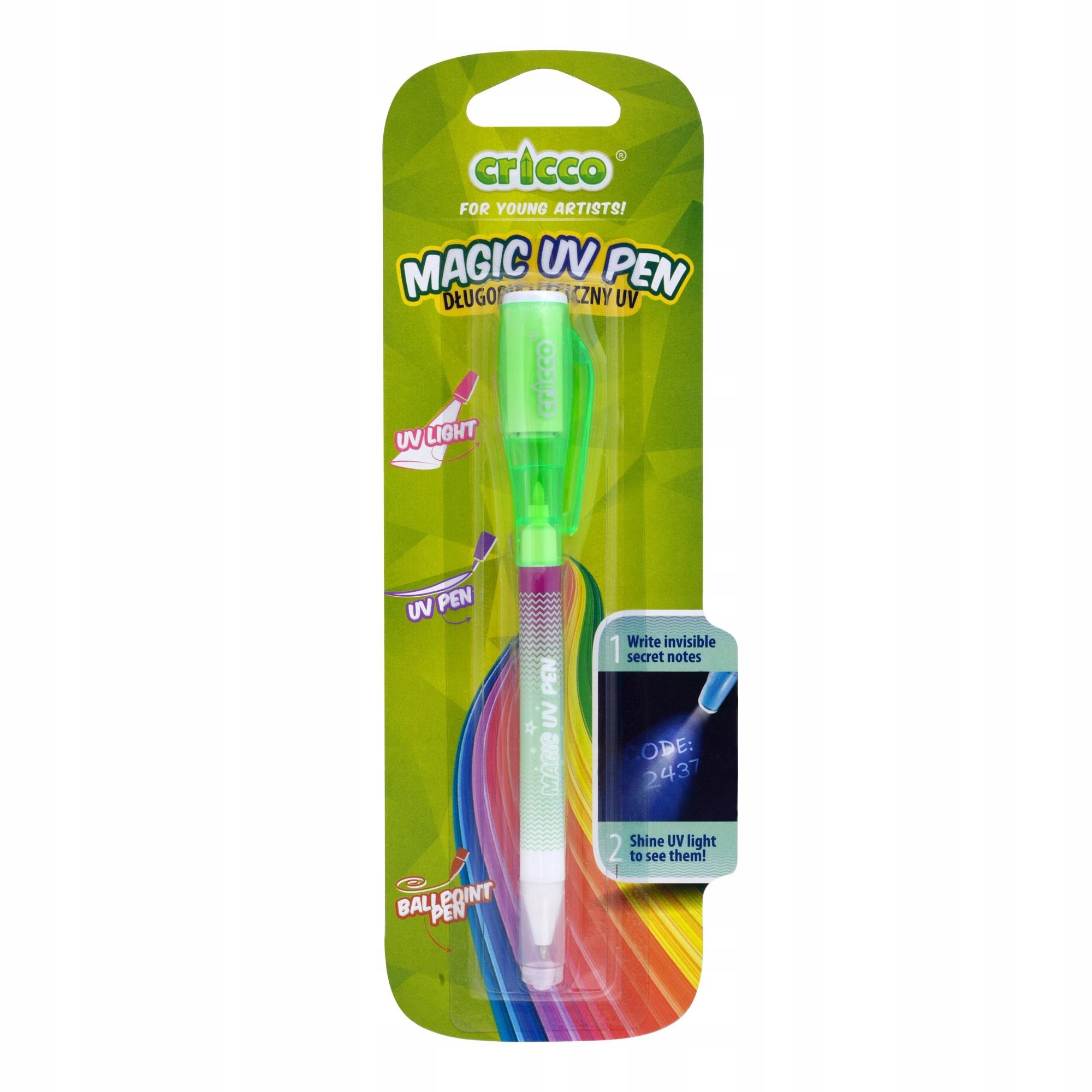 MAGICKÉ PERO UV CRICCO BLISTER 1 SZT.MIX