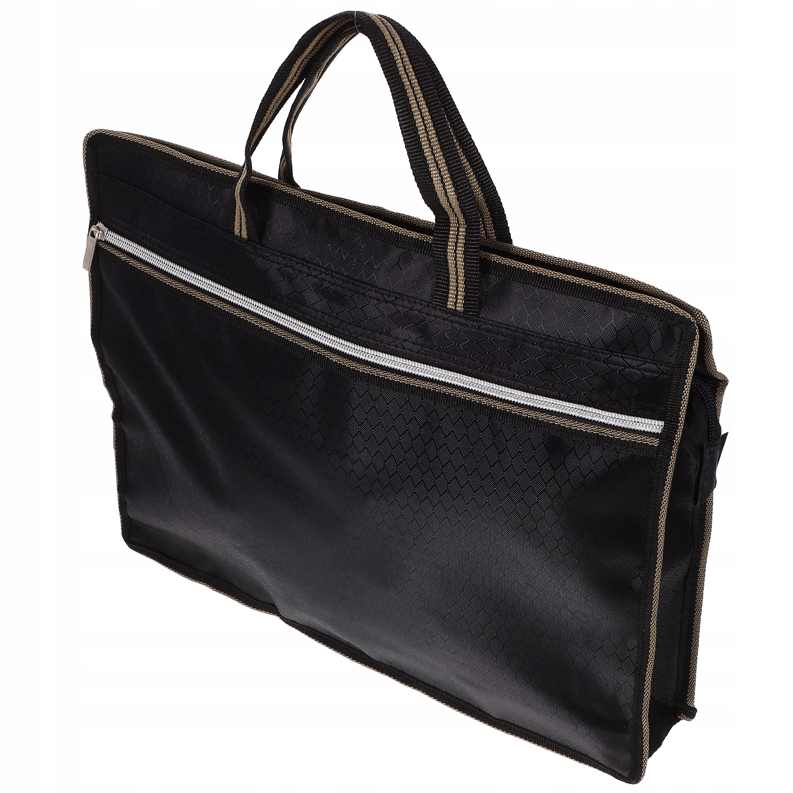 TORBA Z WYSZYCIEM KRZYŻOWYM PŁÓTNO-TOREBKA NA DOKUMENTY