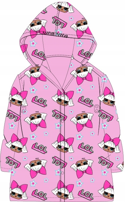 

Lol Surprise płaszcz przeciwdeszczowy 122 128