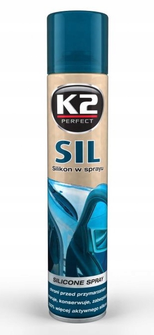 K2 SIL SILIKON SMAR DO USZCZELEK ZAMKÓW SPRAY