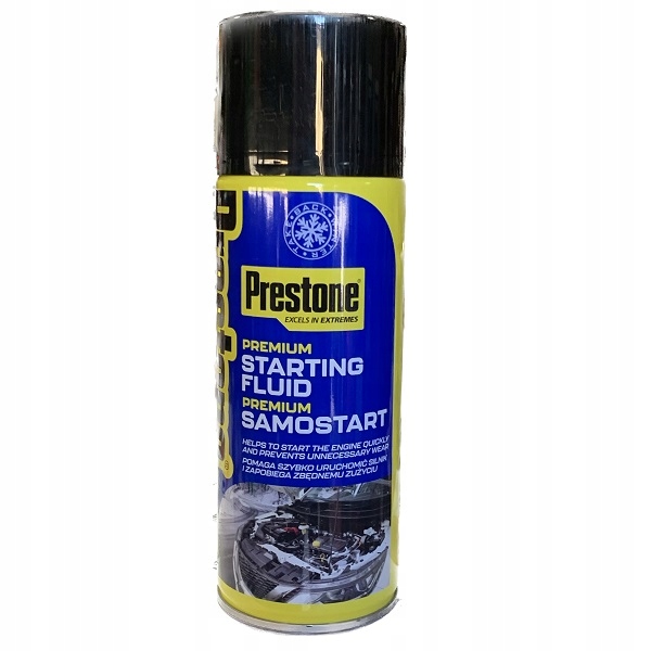 

Prestone samostart ułatwia rozruch silnika 433ml