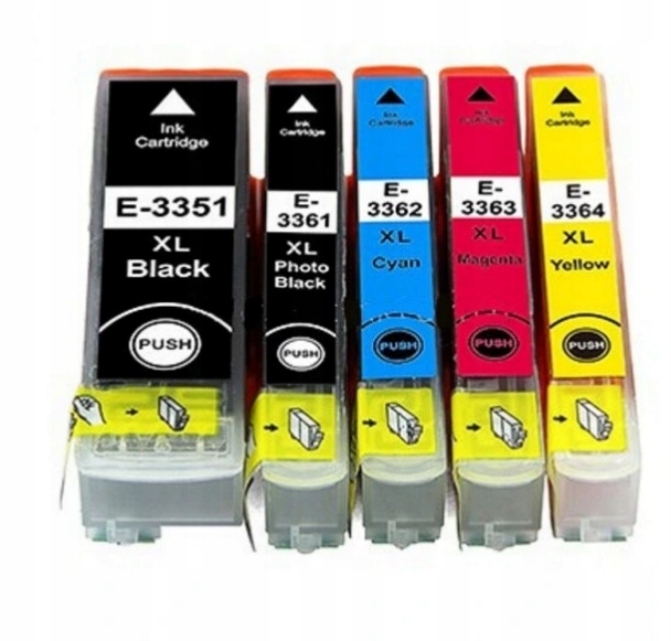 

5x Tusz Do Epson XP-7100 XP-530 XP-540 XP-630 33