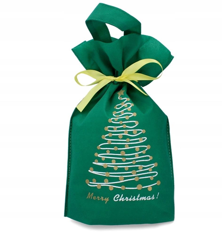WOREK PREZENTOWY TOREBKA ŚWIĄTECZNA PREZENT 22x32