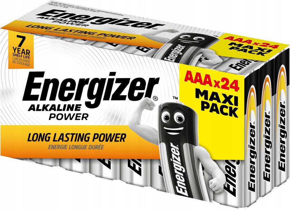 

**Bateria Energizer Alkaline Power LR03 24 szt Box