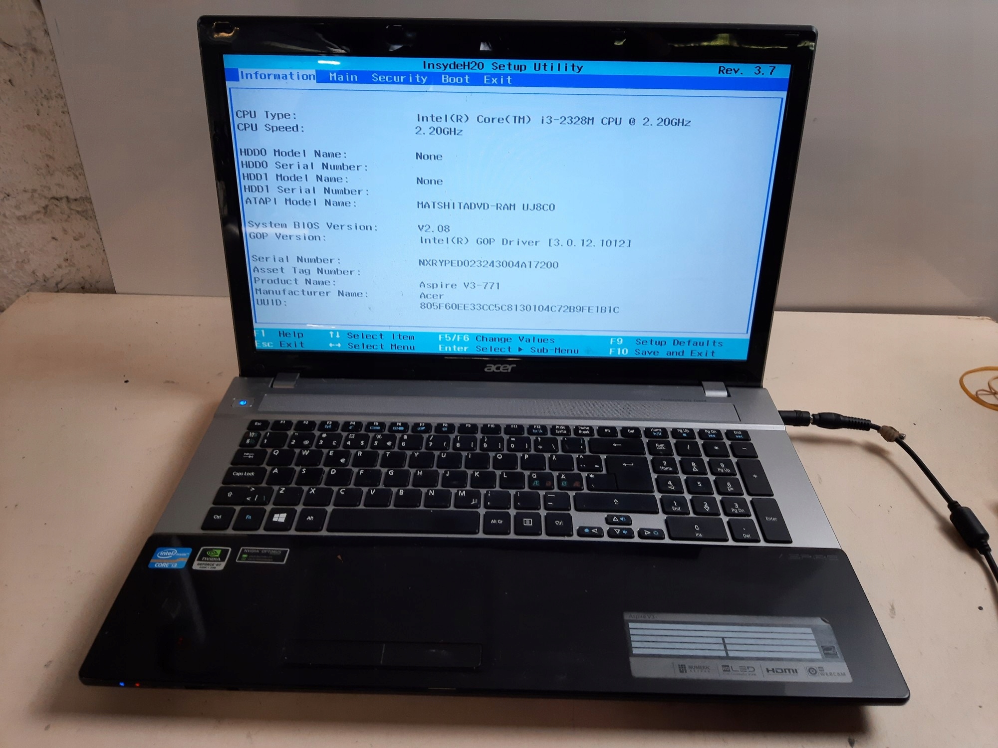 Acer Aspire V3-771G i3 (2166372)