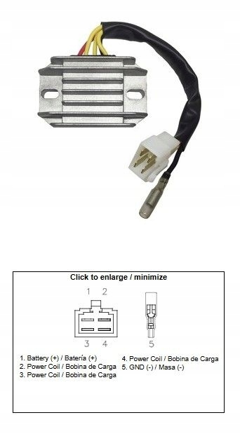 Dze Regulátor Napätia Suzuki Lt 230 Štvorkolka Runner '87-'93 (32800-35B00) ()