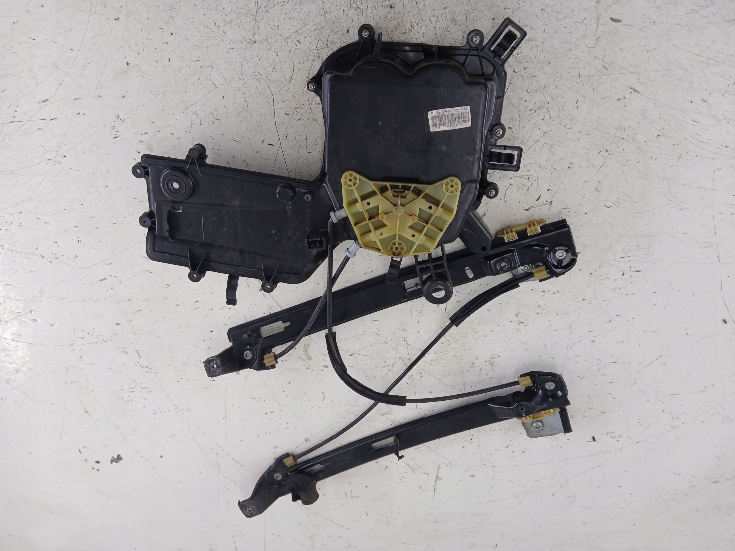 SEAT LEON II mechanism windows right front PROWADNICE windows 1P0837402E